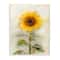 Stupell Industries Sunflower Summer Bloom with Stalk Wood Wall Plaque